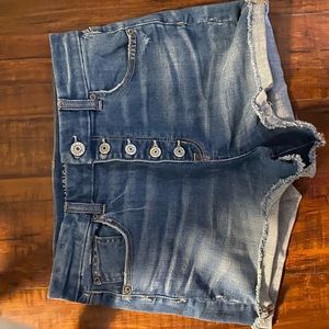 American Eagle Jean Shorts- Button Up HighRise